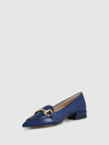 Sapatos Pontiagudos em Azul Marinho